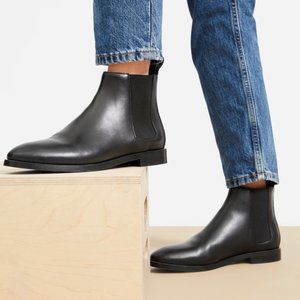 Everlane Size 8 The Modern Chelsea Boot Black Leather Made in Italy